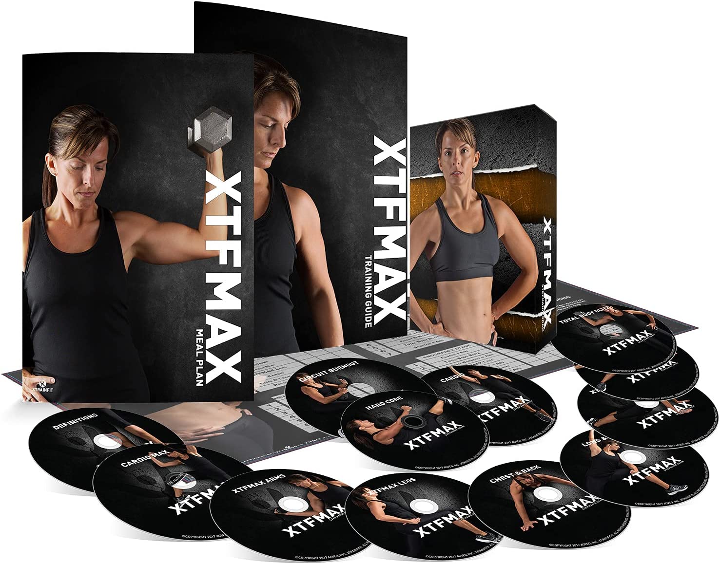 XTFMAX: Trouvez Votre Forme - Complete Home Fitness Femmes - 12 DVD Set