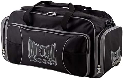 METAL BOXE Sac DE Sport MMA grance capacité-69L Mixte Adulte, Noir, FR Fabricant : Taille Unique